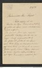 Nachlass Franz Steindachner, Brief von Hans Fruhstorfer an Franz Steindachner (12.06.1897), Inv.Nr. 144.01, Seite 1